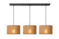 Lucide MAGIUS - Hanglamp - 3xE27 - Naturel - thumbnail