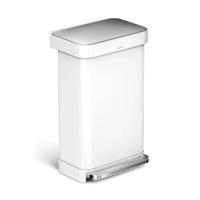 Simplehuman Afvalemmer Liner Pocket 45 liter Wit - thumbnail