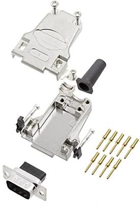 encitech DTZF09-DBCP-K 6355-0048-01 D-sub male connectorset 180 ° Aantal polen: 9 Crimpen 1 stuk(s)