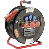 AS Schwabe 26103 Kabelhaspel 40.00 m Zwart CEE-stekker 32 A 5-polig - thumbnail