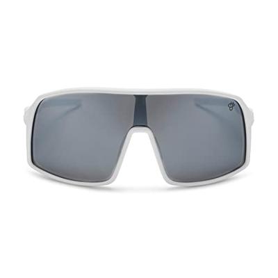 CHPO bril erica white/silver mirror