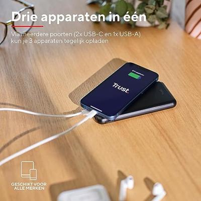 Trust Redoh Fast Powerbank 10.000 mAh Powerbank Zwart