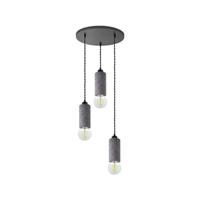 LABEL51 Hanglamp 'Fresco' 3-lamps, Beton - thumbnail