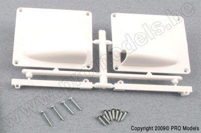 Vleugel servo bevestigingssteunen inbouw: S143; HS 80; NES341