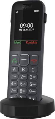 Gigaset COMFORT 600 SIM Mobiele telefoon Zwart, Grijs