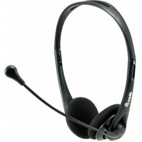 Equip 245305 usb headset, headset, head-band, office/call center, black, binaural, in-line control u