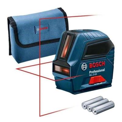 Bosch Professional GLL 2-10 Lijnlaser Zelfnivellerend, Incl. tas Reikwijdte (max.): 10 m
