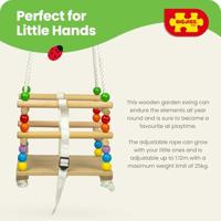 Bigjigs houten peuterschommel - thumbnail