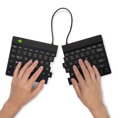 R-Go Tools Ergonomisch toetsenbord R-Go Split Break met pauzesoftware, gesplitst toetsenbord, QWERTY (US), Bluetooth, zwart R-Go Tools Ergonomisch toetsenbord R-Go Split Break met pauzesoftware, gesplitst toetsenbord, QWERTY (US), Bluetooth, zwart