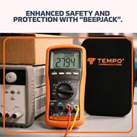 Tempo Communications MM810 Multimeter Digitaal CAT IV 1000 V Weergave (counts): 9999 - thumbnail