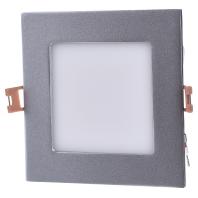 EVN LPQ 123 501 LPQ123501 LED-inbouwpaneel 9 W Neutraalwit Zilver - thumbnail