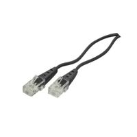 shiverpeaks® -Basic-S-ISDN-aansluitkabel, RJ45-stekker naar RJ45-stekker, ronde kabel, 4-aderig 6,00 m zwart - thumbnail