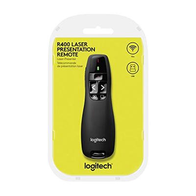 Logitech R400 Presenter Radiografisch Incl. laserpointer
