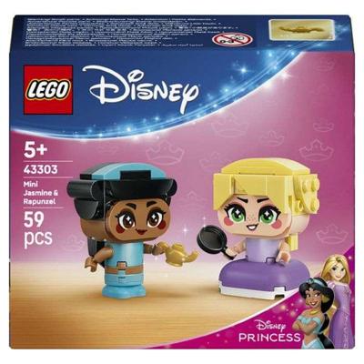 LEGO | Disney Princess 43303 Jasmine en Rapunzel miniaturen - Rollenspelset - Cadeau voor 5-jarigen