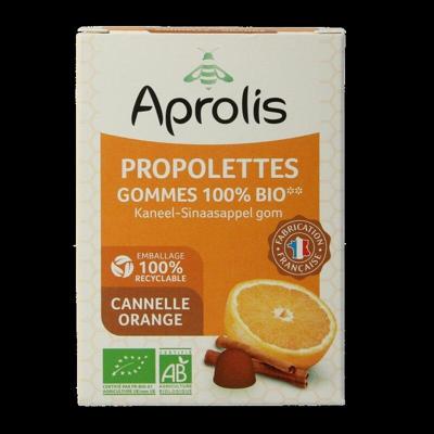 Aprolis Propolis kaneel - sinaasappel bio 50 Gram Aprolis Propolis kaneel - sinaasappel bio 50 Gram