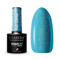 Claresa uv/led gellak 5ml full glitter 7 blue - thumbnail