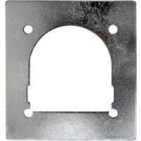HP Autozubehör 25275 Tegenplaat voor sjorring (l x b) 12 cm x 11.5 cm - thumbnail
