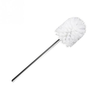 2 stks roestvrijstalen handvat toilet borstel pak huishoudelijke hanger frame schoonmaken borstel (wit)