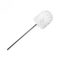 2 stks roestvrijstalen handvat toilet borstel pak huishoudelijke hanger frame schoonmaken borstel (wit) - thumbnail