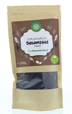 MijnNatuurwinkel Sesamzaad zwart 250 Gram MijnNatuurwinkel Sesamzaad zwart 250 Gram