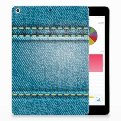 Apple iPad 9.7 2018 | 2017 Leuke Siliconen Hoes Jeans Apple iPad 9.7 2018 | 2017 Leuke Siliconen Hoes Jeans