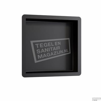 Brauer Black Edition Inbouwnis - 30x30cm - mat zwart 5-S-145
