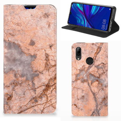 Huawei P Smart (2019) Standcase Marmer Oranje Huawei P Smart (2019) Standcase Marmer Oranje