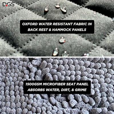 Zitbeschermer Dog Gone Smart Zwart 137 x 55 cm