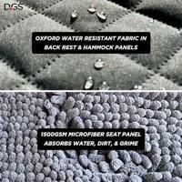 Zitbeschermer Dog Gone Smart Zwart 137 x 55 cm - thumbnail