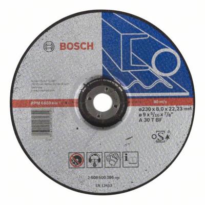 Bosch Accessoires Afbraamschijf | Metaal | 230x8 mm | per 1 | 2608600386 - 2608600386
