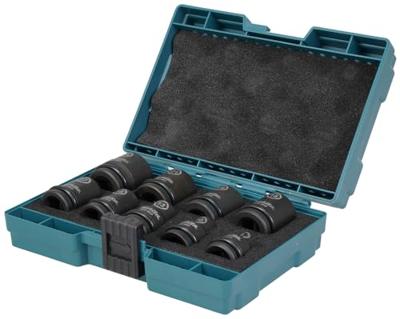 Makita Krachtdoppenset 1/2" Vierkant | kort | 9-delig - E-16564