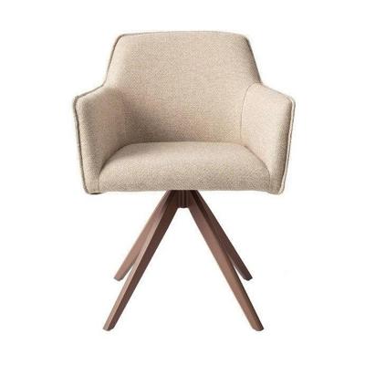 Jesper Home Eetkamerstoel 'Hofu' Draaibaar, Turn Brown, kleur Wild Walnut
