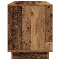 Tv-meubel met LED-verlichting 100x41x50 cm oud houtkleurig - thumbnail