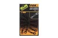 Fox Edges Kwik Change Hook Swivels Size 10 - thumbnail