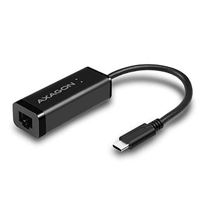 AXAGON ADE-SRC Netwerkadapter 1000 MBit/s Gigabit-LAN (1 Gbit/s), USB-C 3.1 Gen 1 AXAGON ADE-SRC Netwerkadapter 1000 MBit/s Gigabit-LAN (1 Gbit/s), USB-C 3.1 Gen 1