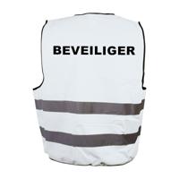 Beveiliger hesje wit - Beveiliger hesje wit - thumbnail