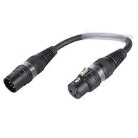 SOMMER CABLE Adapter Cable 3-pin XLR(F)/5-pin XLR(M)0.15m - thumbnail
