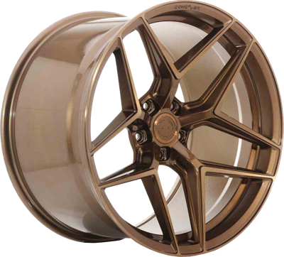 Autovelg Japan Racing CVR22295D5X0074BBZ Brons 22" Gepolijst ET35 ET0 CB 74,1
