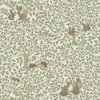Dutch Wallcoverings Gronhaga - Per White - Wit - thumbnail