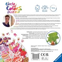 Ravensburger Legpuzzel rond circle of colors desserts pastries, 500st. - thumbnail