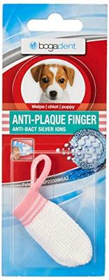 BOGAR Bogadent® Anti-plaque finger Puppy - vingertophoesje voor het verwijderen van tandplak - 1 stuks