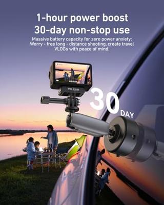 Telesin Electric Suction Cup Mount met arm en GoPro-mount