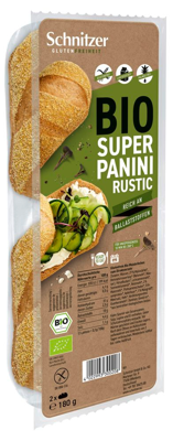 Schnitzer Gluten Freiheit Bio Super Panini Rustic Schnitzer Gluten Freiheit Bio Super Panini Rustic