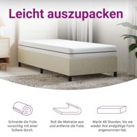 Schuimmatras middelzacht 90x200 cm - thumbnail