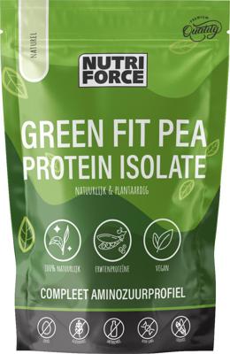Nutriforce Green Fit Pea Protein Isolate Naturel Nutriforce Green Fit Pea Protein Isolate Naturel