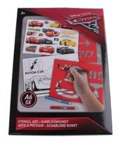 Disney Cars 3 Hobby Box sjabloonkunst - thumbnail