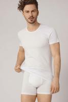 2-Pack 24/7 heren ondershirts - Ronde hals mannen T-shirts slim fit - Katoen - thumbnail