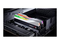G.Skill DDR5 Trident Z5 RGB 2x16GB 5200MHz CL36 silver F5-5200J3636C16GX2-TZ5RS - thumbnail