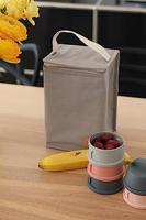 BEABA, Babymaaltijdzakje, geïsoleerd, parelgrijs - thumbnail