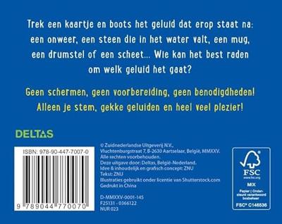 Deltas Raad het geluid! doos met kaarten